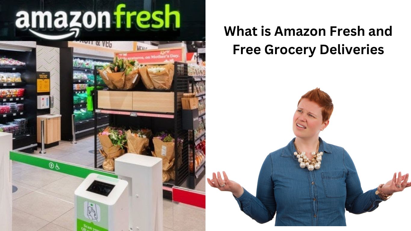 A screenshot showcasing the user-friendly Amazon Fresh app with a diverse selection of fresh groceries. Explore the convenience of free grocery deliveries with our detailed guide in 2024.